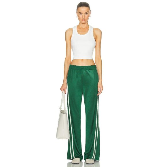 THE UPSIDE Juliet Pants in Fern Green Small New Womens Track Sweats - Picture 1 of 15